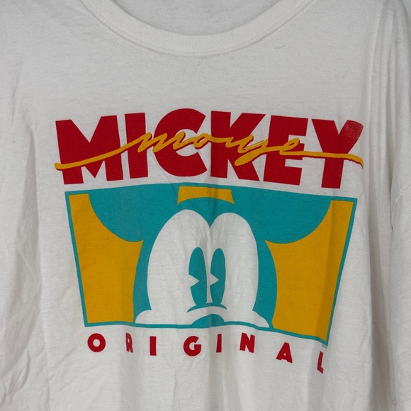 Men’s Mickey Original White Graphic Tee size XL - Picture 2 of 9